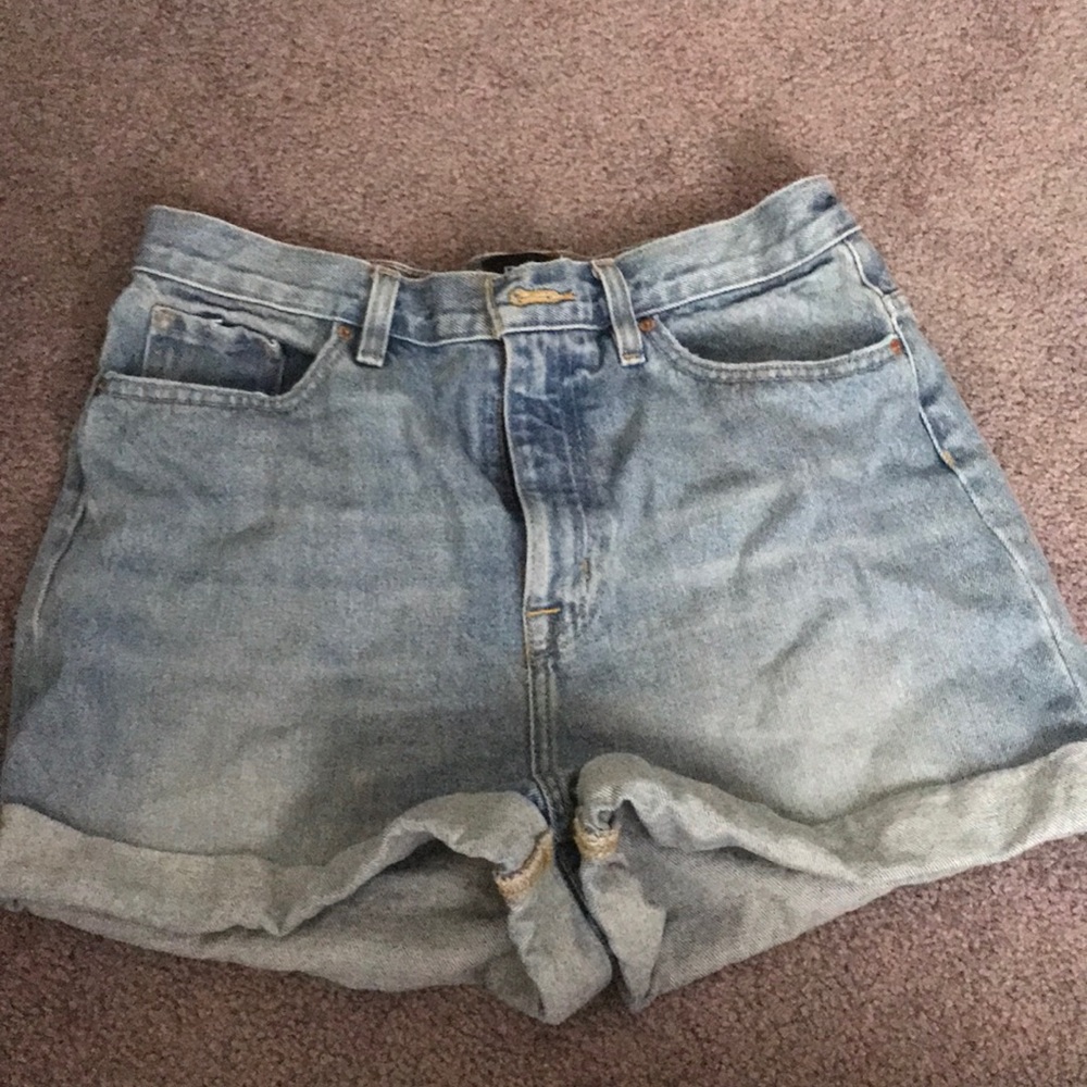 Urban Outfitters mom jean shorts